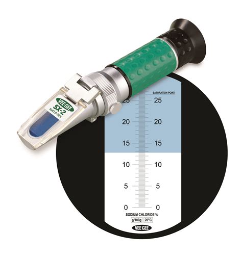 refractometer for chlorides|sodium chloride refractometer.